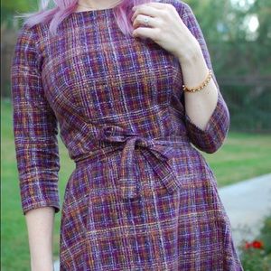 Heart of Haute Mitzi Dress in Pendleton Pl…